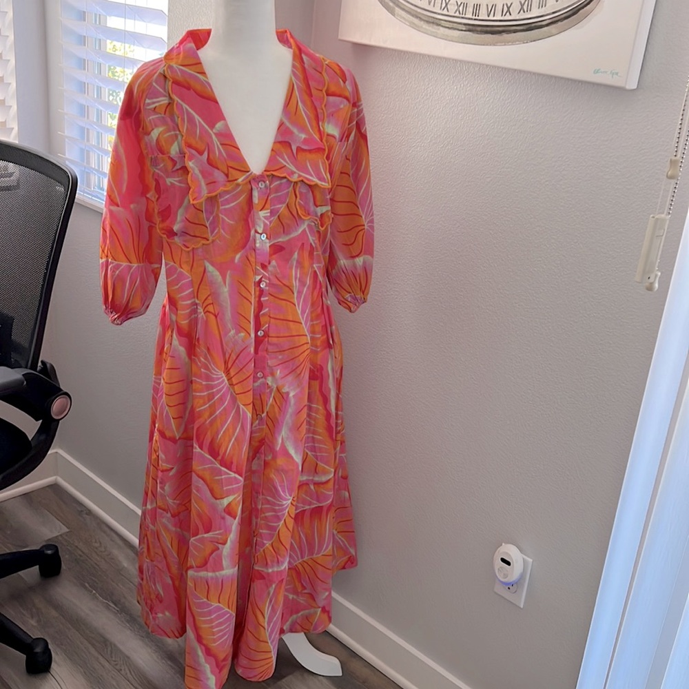 Farm rio midi dress size M